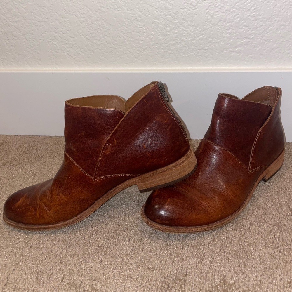 Kork-Ease Ryder Booties (Rum Brown)